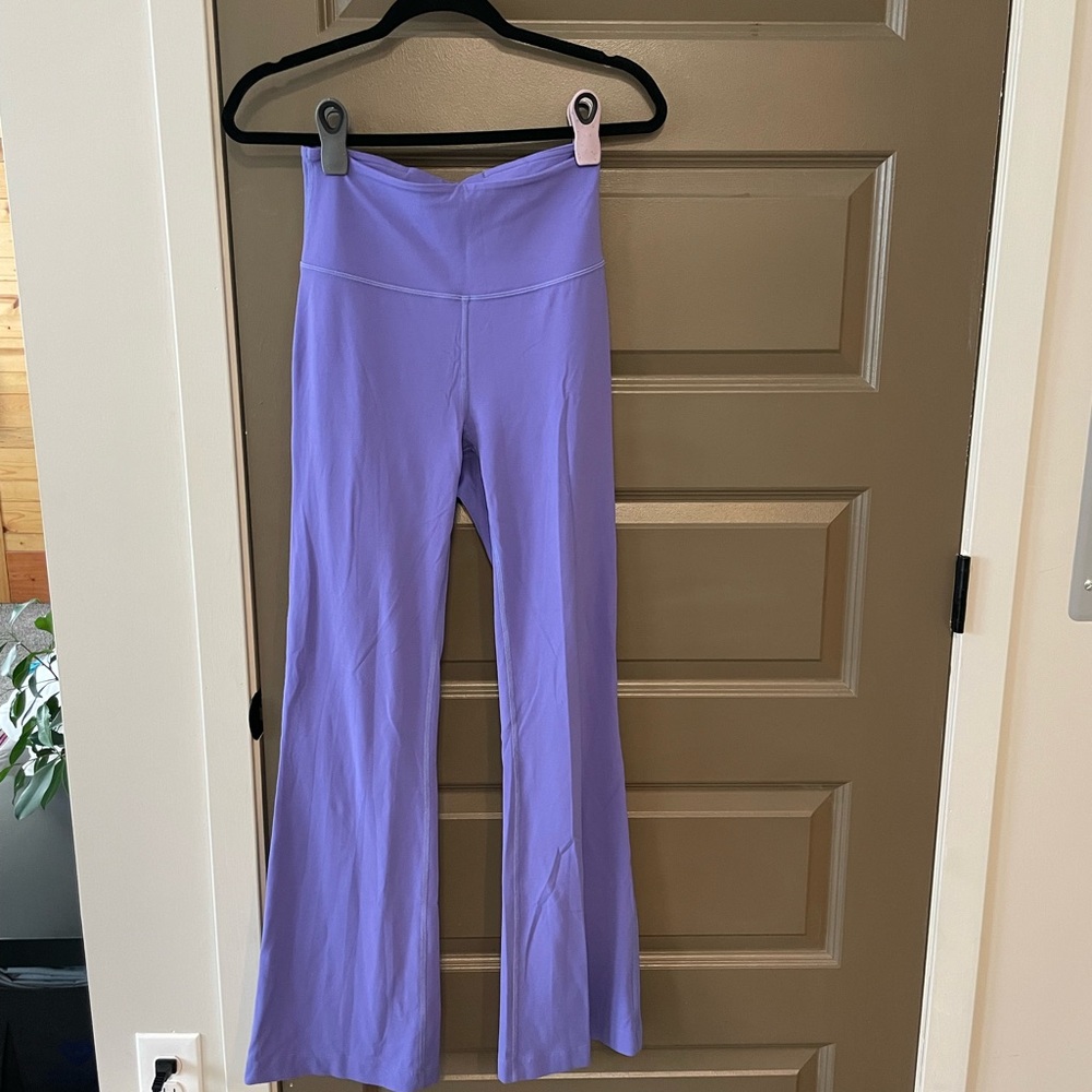 Lululemon Groove Super High Rise Nulu Flared Legging
